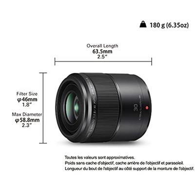 Panasonic Lumix G 30mm F/2.8 Macro Mega OIS - thumbnail