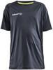 Craft 1910144 Evolve Tee Jr - Asphalt - 134/140