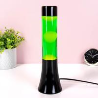 Mini lavalamp groen en geel - thumbnail
