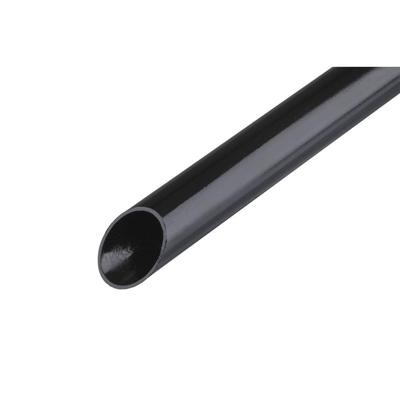 Fränkische Rohrwerke 20310032 Stalen buis 3 m Zwart 3 m