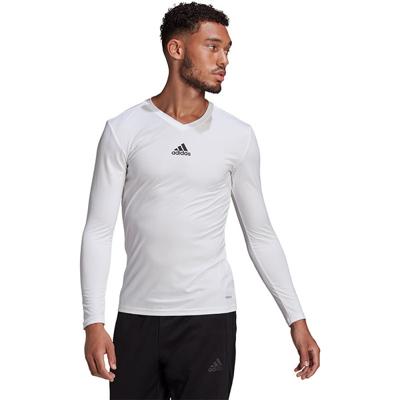 adidas Team Ondershirt Lange Mouwen Wit adidas Team Ondershirt Lange Mouwen Wit