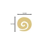 Vaessen Creative • figuurpons spiraal small - thumbnail