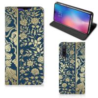 Xiaomi Mi 9 Smart Cover Beige Flowers - thumbnail