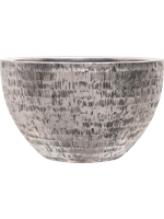 Baq Opus Hammered Bowl Zilver 55x33cm - thumbnail