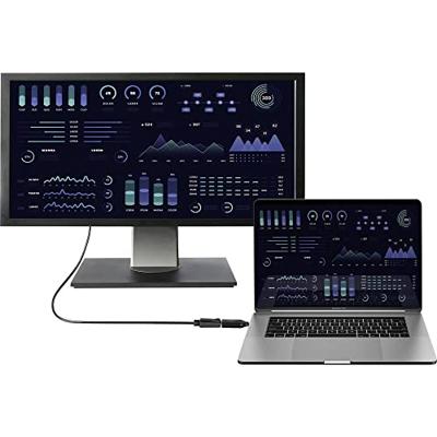 Renkforce USB 2.0 Adapter [1x USB-C 2.0 stekker - 1x DisplayPort bus]