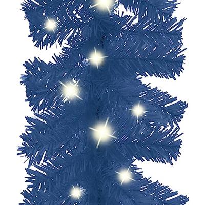 Kerstslinger met LED-lampjes 5 m blauw - thumbnail