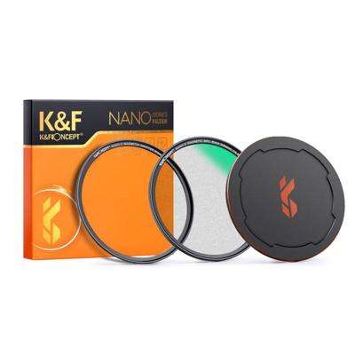K&F Concept magnetische 1/4 black mist filter Nano X 55mm met waterafstotende coating