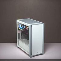 4000D - Midtowermodel - ATX - Gehard glas - wit - thumbnail