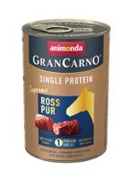 ANIMONDA GranCarno Single Protein Paardenvlees - nat hondenvoer - 400 g - thumbnail