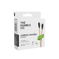 The Humble Co. Bamboe wattenstaafjes - zwart - thumbnail
