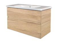 Best Design Badkamermeubel Quick-Greeploos 80x56x44 cm Onderkast + Wastafel Grenen - thumbnail