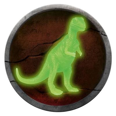 World Of Dinosaurs glown in the dark dino, 4st.