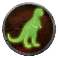 World Of Dinosaurs glown in the dark dino, 4st. - thumbnail
