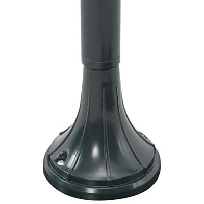 Paalverlichting tuin E27 120 cm aluminium donkergroen Paalverlichting tuin E27 120 cm aluminium donkergroen