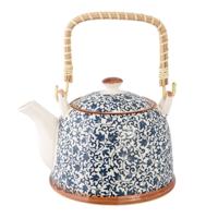 Clayre en Eef Theepot 14x14cm patroon - thumbnail