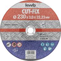 CUT-FIX Doorslijpschijven metaal 230x3x22 mm KWB - Kwb - thumbnail