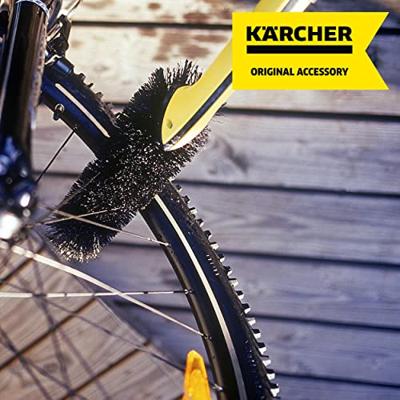 Kärcher Home & Garden Kärcher 2.643-234.0 scrub brush Black Yellow 2.643-234.0 Velgenborstel Geschikt voor merk: Kärcher 1 stuk(s) - thumbnail
