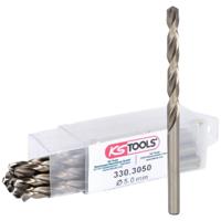 KS Tools 3303050 HSS-G-Co 5 Metaal-spiraalboorset 5 mm 10 stuk(s) - thumbnail