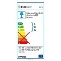 Deko Light 348113 Becrux III Plafondopbouwarmatuur LED Energielabel: E (A - G) 16.0 W Zilver - thumbnail