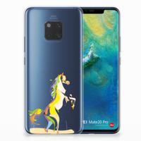 Huawei Mate 20 Pro Telefoonhoesje met Naam Horse Color - thumbnail