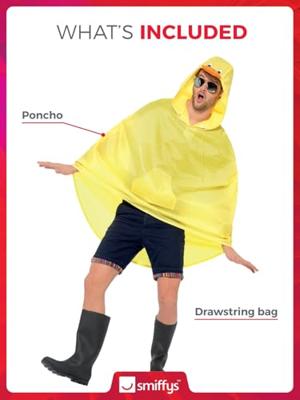 Party Poncho festival eend