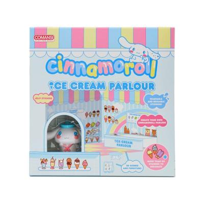 Hello Kitty and Friends Mini figure Sticker House Cinnamoroll Ice Cream Parlour