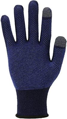 Asatex Smartphone fijn gebreide handschoen | maat 8 donkerblauw | Drager: Katoen, elastan | EN 388 PSA-categorie II | 12 stuks - 3655/8 3655/8