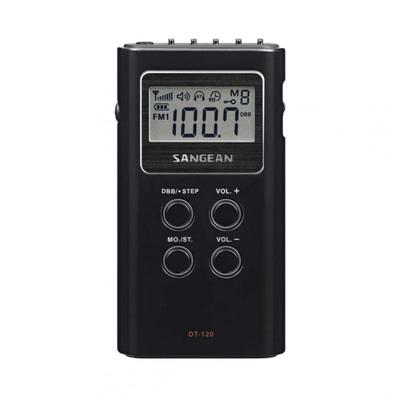 Radio Sangean DT120B NEGRO Zwart