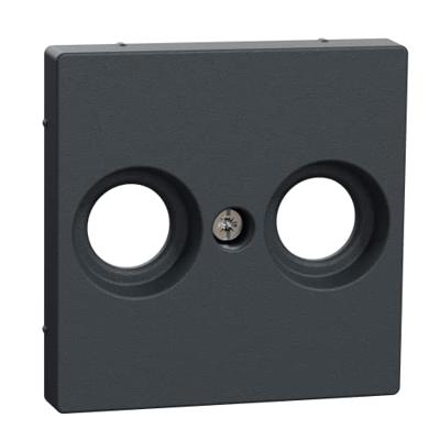 Merten MEG4122-0414 Afdekking System M Antraciet 1 stuk(s)