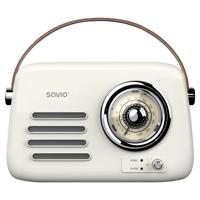 SAVIO RS-02 Draagbare radio, wit - thumbnail