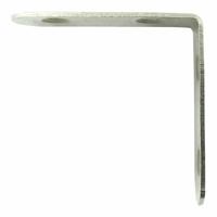 Hoeksteun EDM 86091 an24 Roestvrij staal 5 x 5 x 1,6 cm 4 Stuks - thumbnail