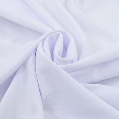 VidaXL 2 st tafelhoezen stretch met rok 120x60,5x74 cm wit