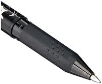 12 Pilot FriXion Ball gelrollers zwart medium 0,7 mm - thumbnail