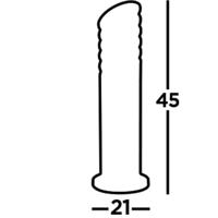 Searchlight Staande tuinlampPosts 45cm zwart - 1086-450 - thumbnail