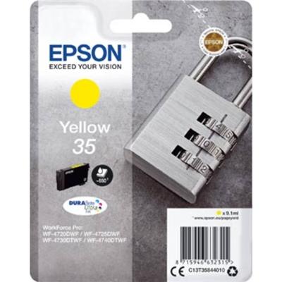 Epson Inktcartridge 35 Origineel Geel C 13 T 35844010
