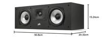 Polk: Monitor XT30 Centerspeaker - zwart - thumbnail