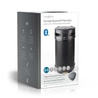 Nedis SPBB350BK Draagbare & party speaker Draadloze stereoluidspreker Zwart, Zilver 70 W - thumbnail