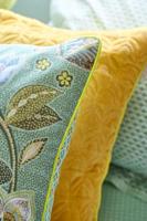 Pip Studio Pip Studio Matata Square Cushion - Groen 53x53 cm - thumbnail