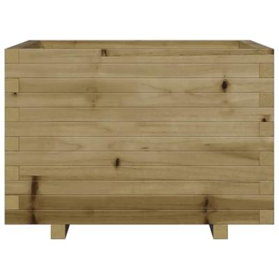 VidaXL Plantenbak 70x70x49,5 cm geïmpregneerd grenenhout