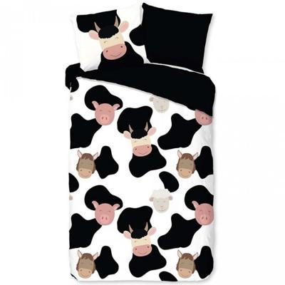 Good Morning Peuter dekbedovertrek "koeien" - Multi - (120x150 cm) - Katoen