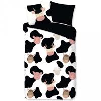 Good Morning Peuter dekbedovertrek "koeien" - Multi - (120x150 cm) - Katoen - thumbnail