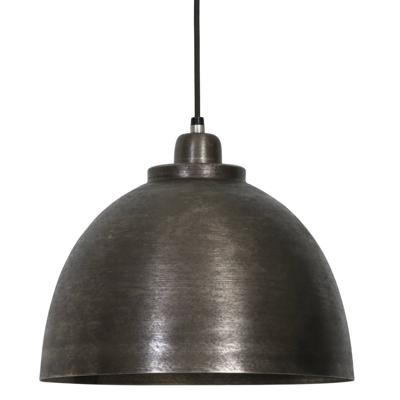 Light & Living Hanglamp 'Kylie' 30cm, donker ruw nikkel