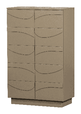 WOOOD Opbergkast 'Teo' 116 x 72cm, kleur Mud