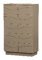 WOOOD Opbergkast 'Teo' 116 x 72cm, kleur Mud - thumbnail