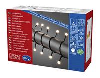 Konstsmide 3695-107 Motief lichtketting Binnen/buiten Energielabel: F (A - G) werkt op het lichtnet Aantal lampen 80 LED Warmwit Verlichte lengte: 6.32 m - thumbnail