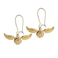 Harry Potter Earrings Golden Snitch - thumbnail