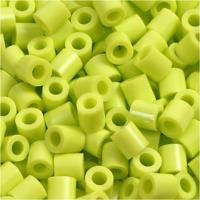 NABBI Strijkkralen, afm 5x5 mm, gatgrootte 2,5 mm, medium, lime green (32241), 1100 stuk/ 1 doos - thumbnail