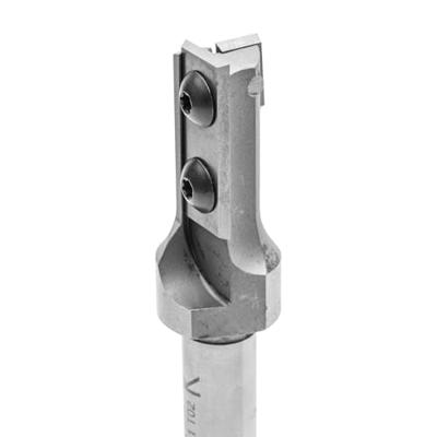 ENT Wisselmes groeffrees HM 16x30mm, met 2 messen kolf 12mm - 7920180 - 7920180 - thumbnail