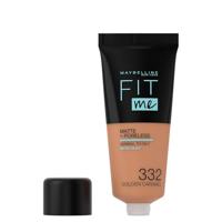 Maybelline Fit Me Matte Poreless Liquide Foundation 332 Golden Caramel - 30ml - thumbnail
