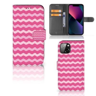 Apple iPhone 13 | Telefoon Hoesje | Waves Pink Apple iPhone 13 | Telefoon Hoesje | Waves Pink